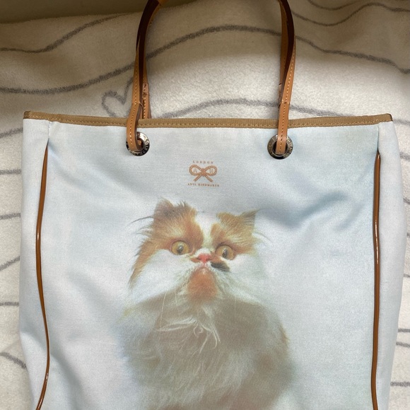 Anya Hindmarch Print Tote Bag - Picture 3 of 10